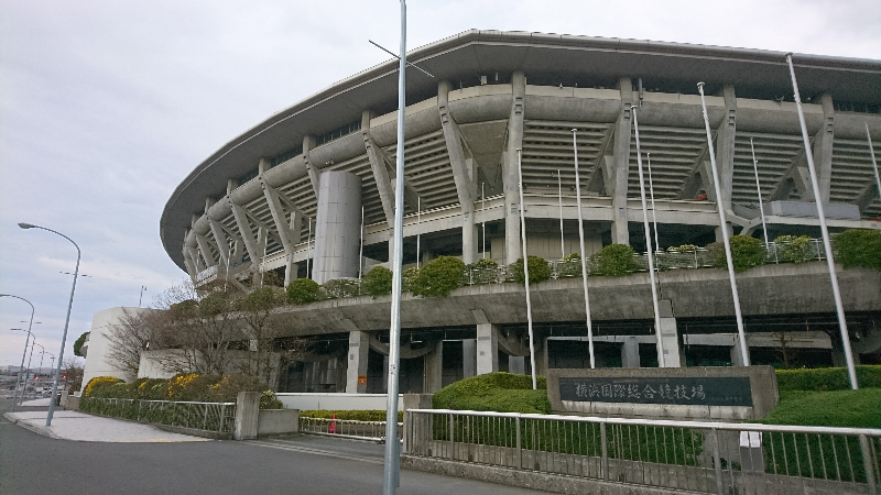 横浜のオリンピックスタジアム